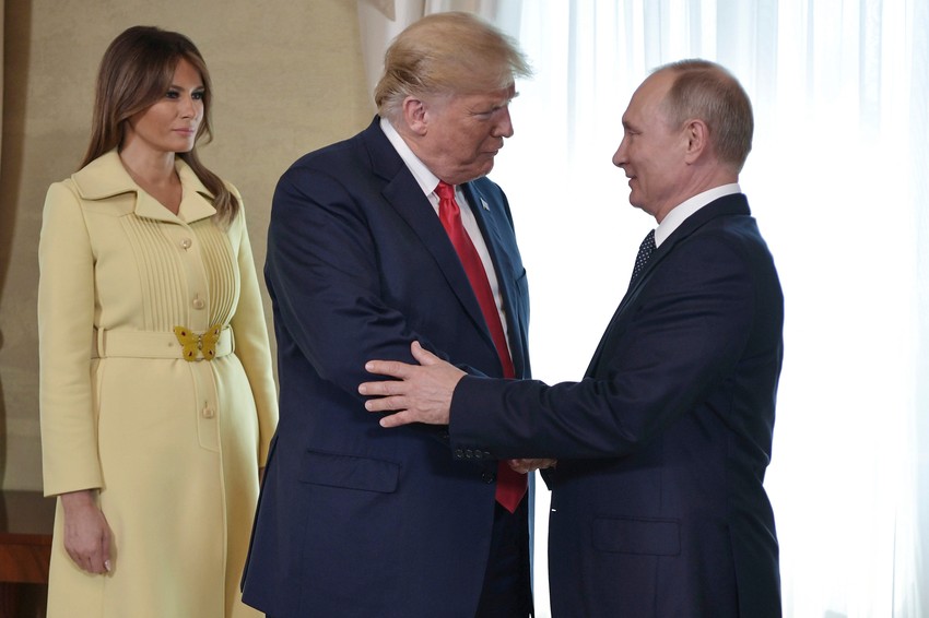 Donald Tramp i Vladimir Putin u Helsinkiju 16. jula 2018.