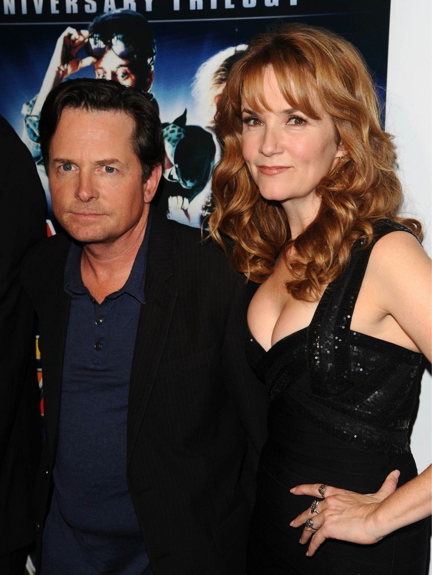 Majkl Džej Foks i Lea Tomson