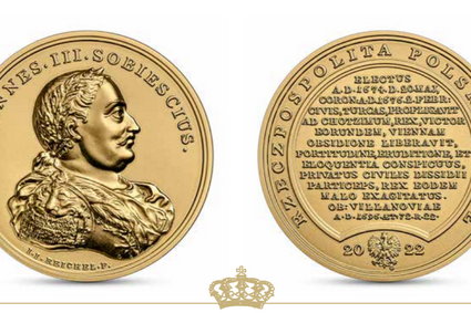 Złota i srebrna moneta z Janem III Sobieskim od środy w sprzedaży. Kolejki już od wtorku