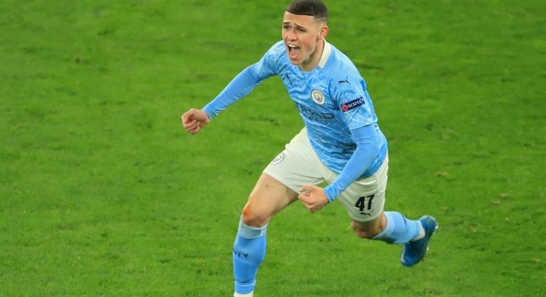 Homegrown hero: Phil Foden fired Manchester City into a first Champions League semi-final in five years under Pep Guardiola
