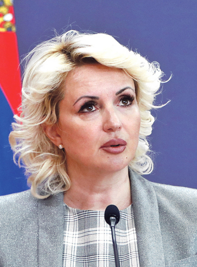 During the previous months, the public speculated that the new ministers could be Darija Kisić Tepavčević, Irena Vujović, Marija Obradović ...