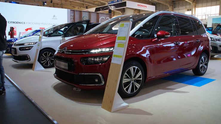 Poznań Motor Show 2017 - Citroen C4 Grand Picasso