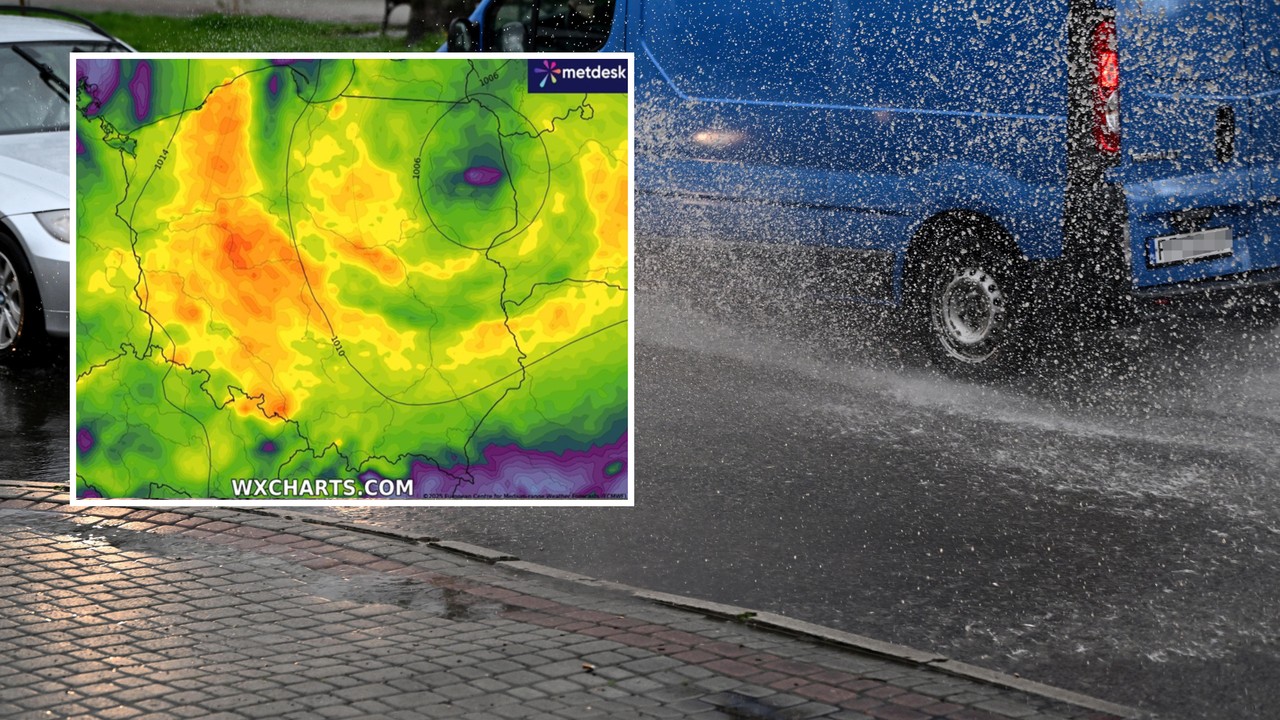 Przenikliwy wiatr, burze, deszcz ze śniegiem. Fatalne prognozy na piątek