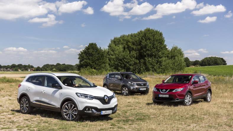 Renault Kadjar kontra Nissan Qasqai i Kia Sportage