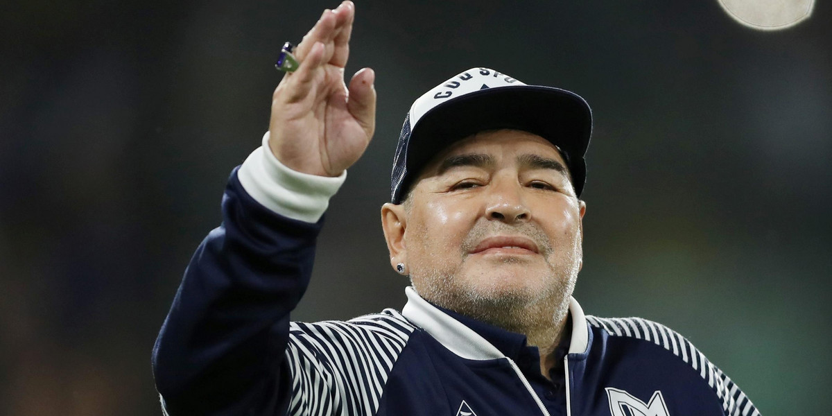 Diego Maradona trafił do szpitala