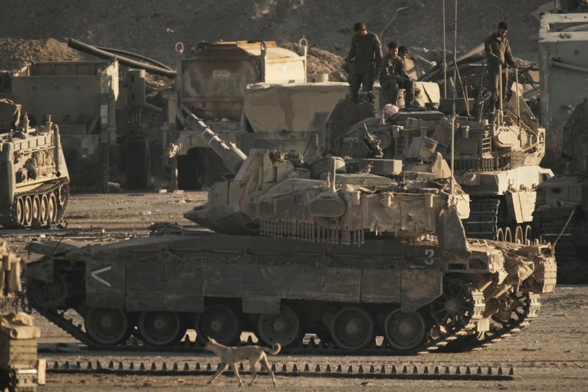 Izraelski tenkovi na granici sa Gazom 16. septembra