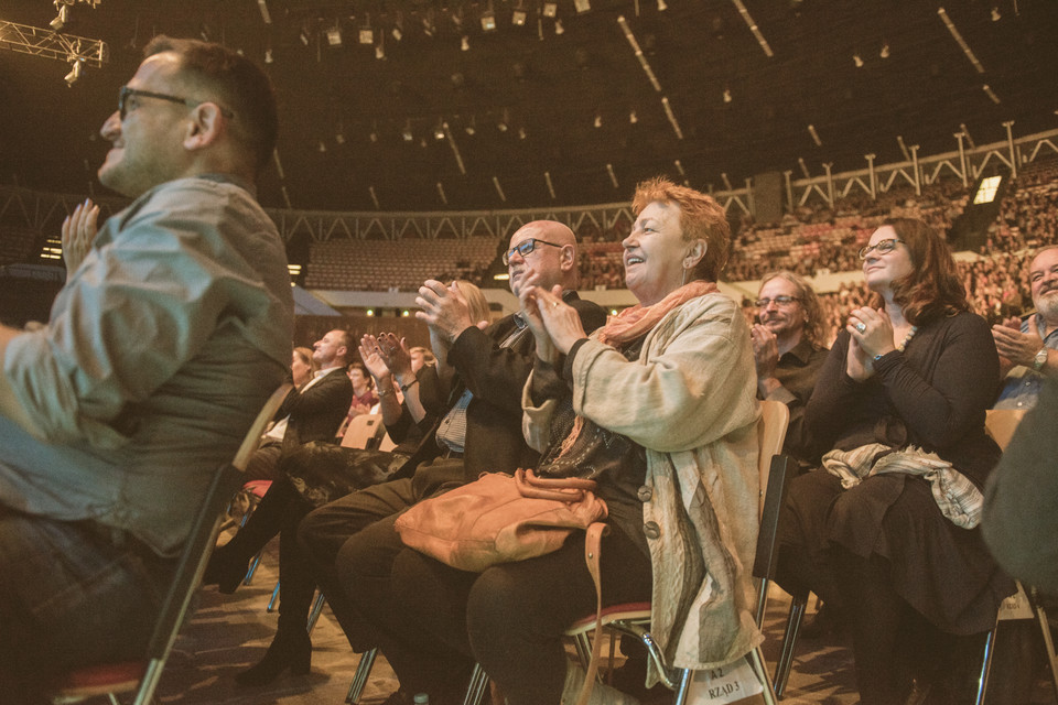 Publicznośc na koncercie "Kilar w rocznicę urodzin. Katowice 2017"