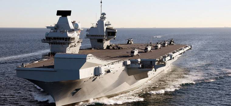 Pierwsza misja lotniskowca HMS Queen Elizabeth. "Największa koncentracja morskiej potęgi od dekady"