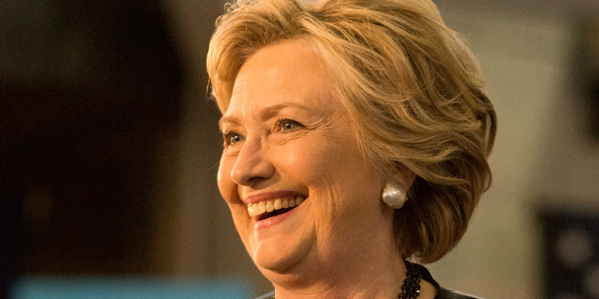 Hillary Clinton just hit her highest level of support in a major poll