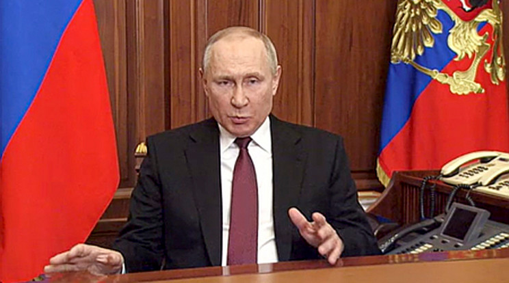 Vlagyimir Putyint is utolérhetik a szankciók/ Fotó: MTI/AP/Orosz elnöki sajtószolgálat