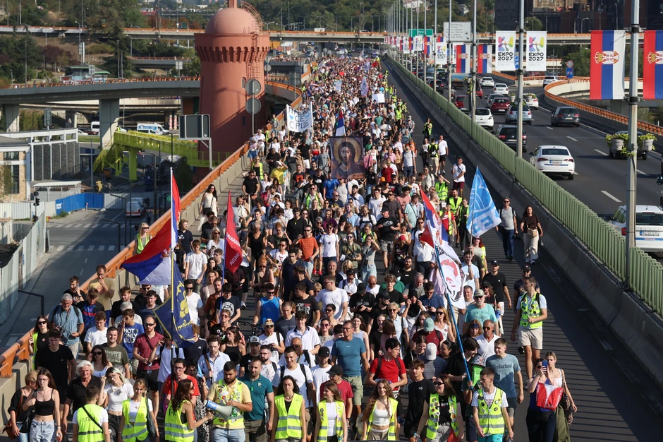 Protest u Beogradu