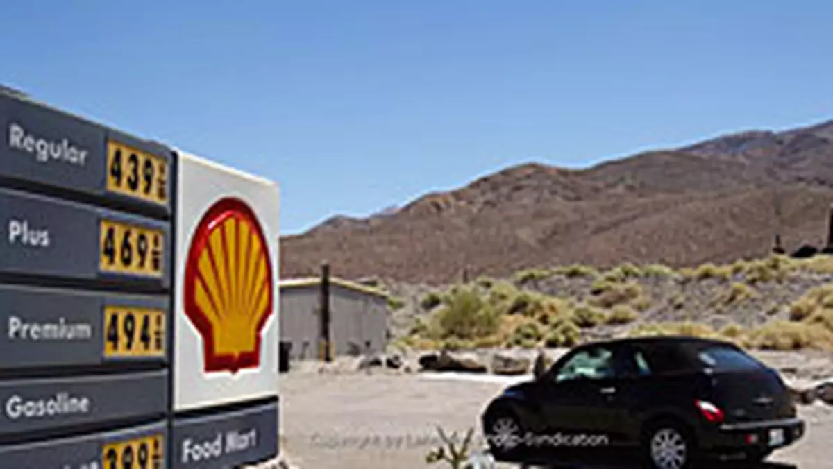 Zdjęcia szpiegowskie: ceny benzyny w Death Valley prawie jak w Europie