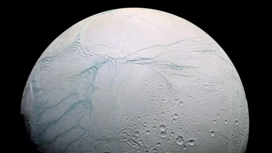 Enceladus, fot. Cassini Imaging Team/SSI/JPL/ESA/NASA