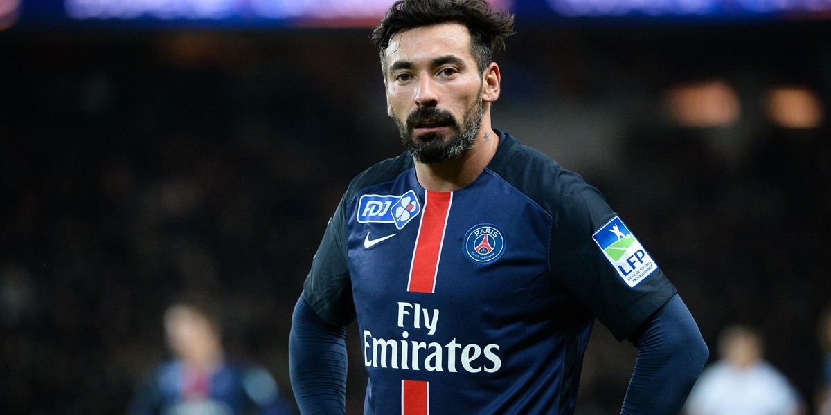 Ezequiel Lavezzi w szpitalu.