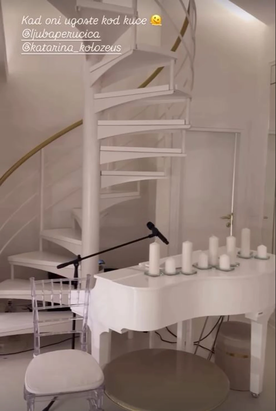 Ljuba Perućica pokazao stan