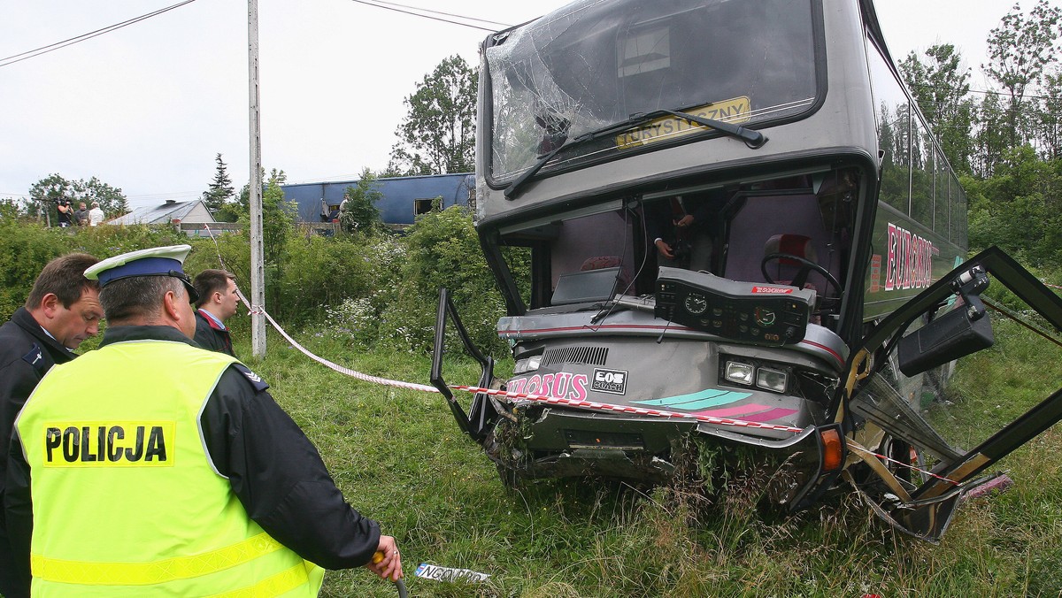 FALSZTYN AUTOBUSY WYPADEK