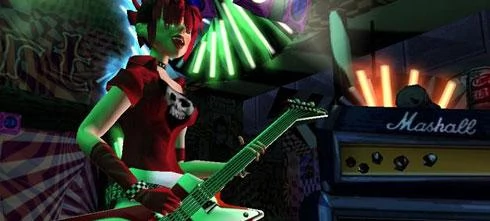 Screen z gry Guitar Hero 2
