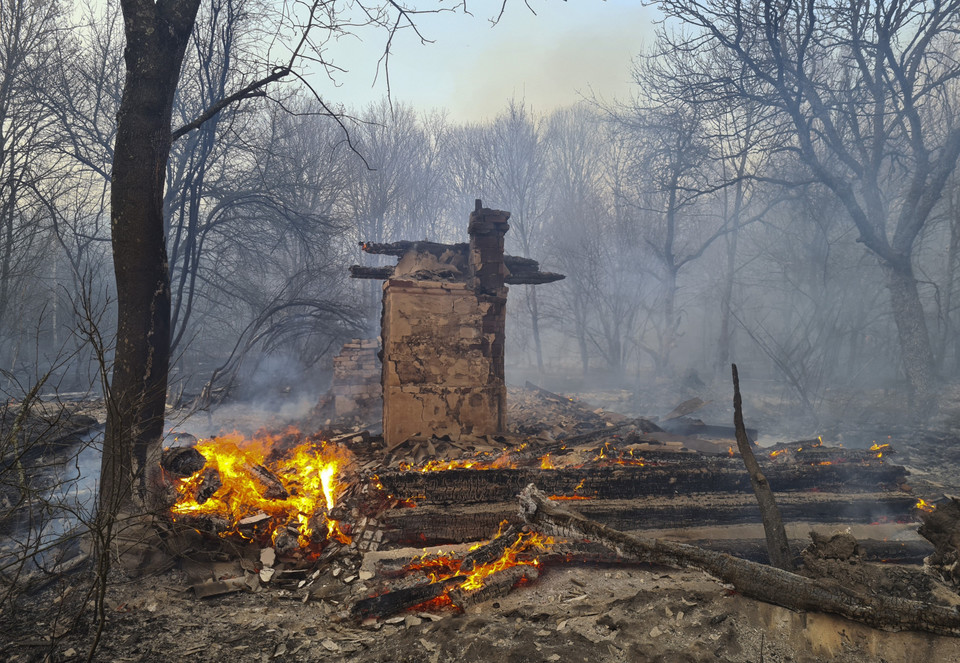 Pożar w Czarnobylu