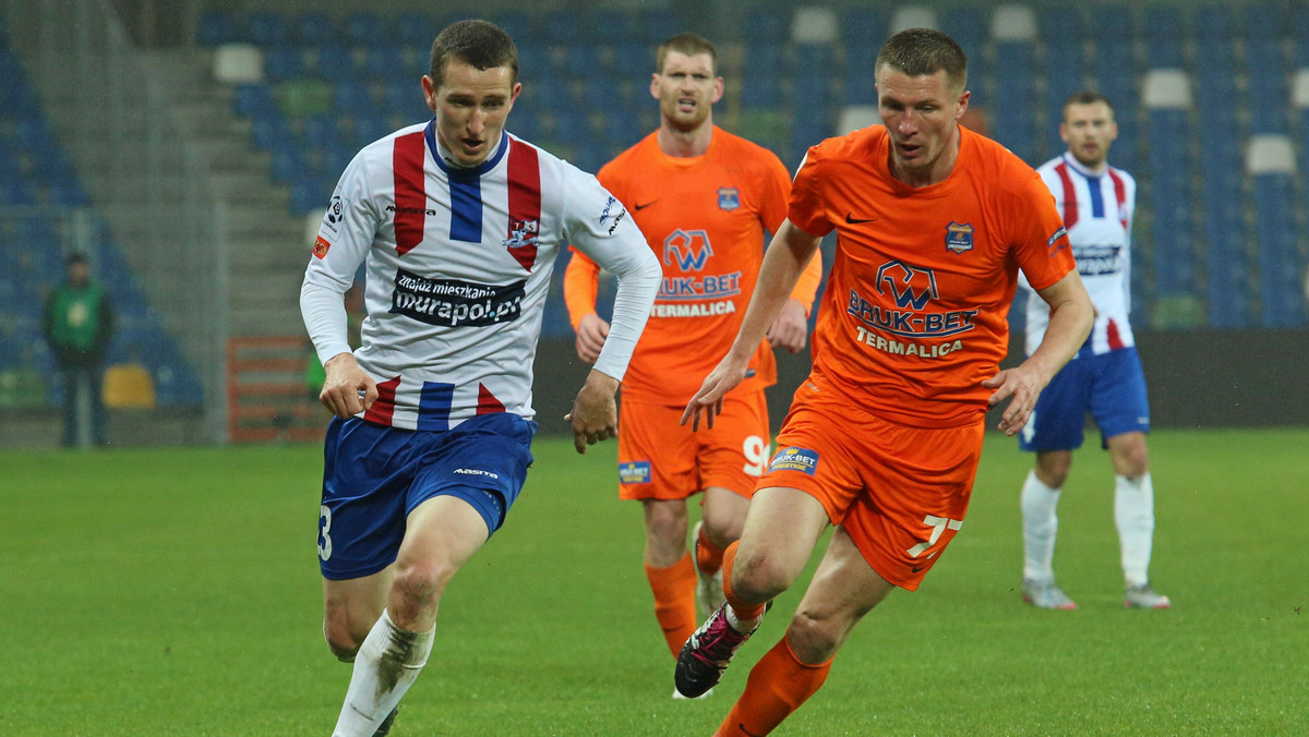 Podbeskidzie Bielsko-Biała pokonało Termalikę Bruk-Bet Nieciecza 2:0 i zagra w pierwszej ósemce Ekstraklasy.