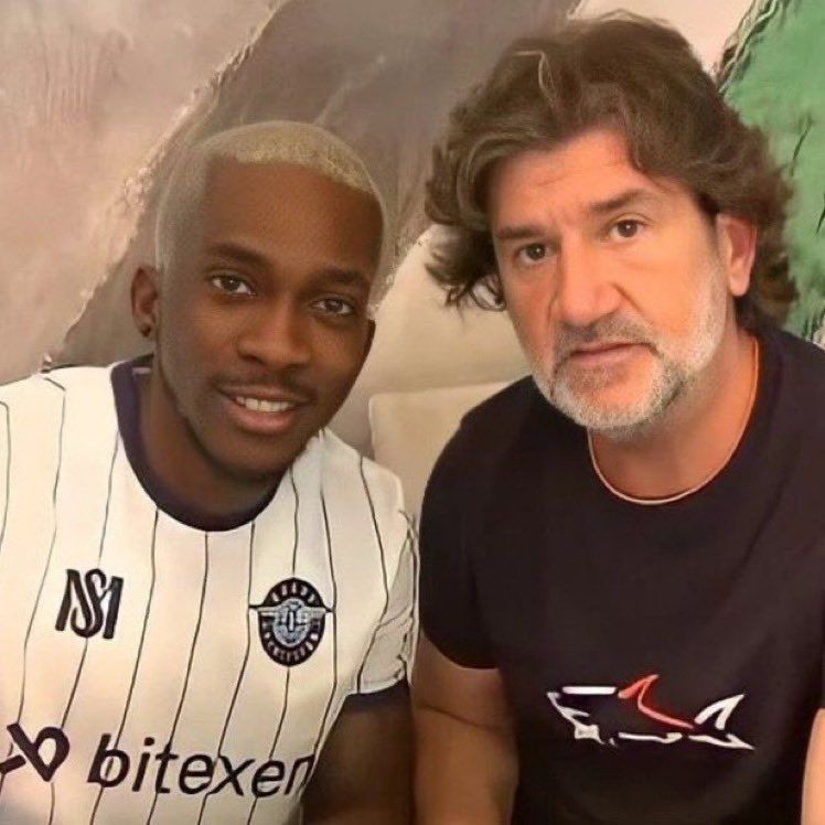 Ο Henry Onyekoro στη νέα του ομάδα.