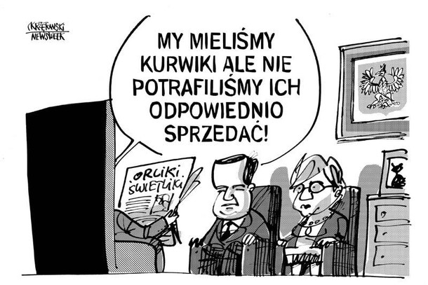 Orliki, swietliki, kurwiki pis krzętowski