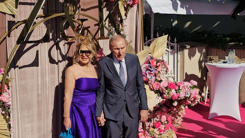 Dragan Džajić sa suprugom