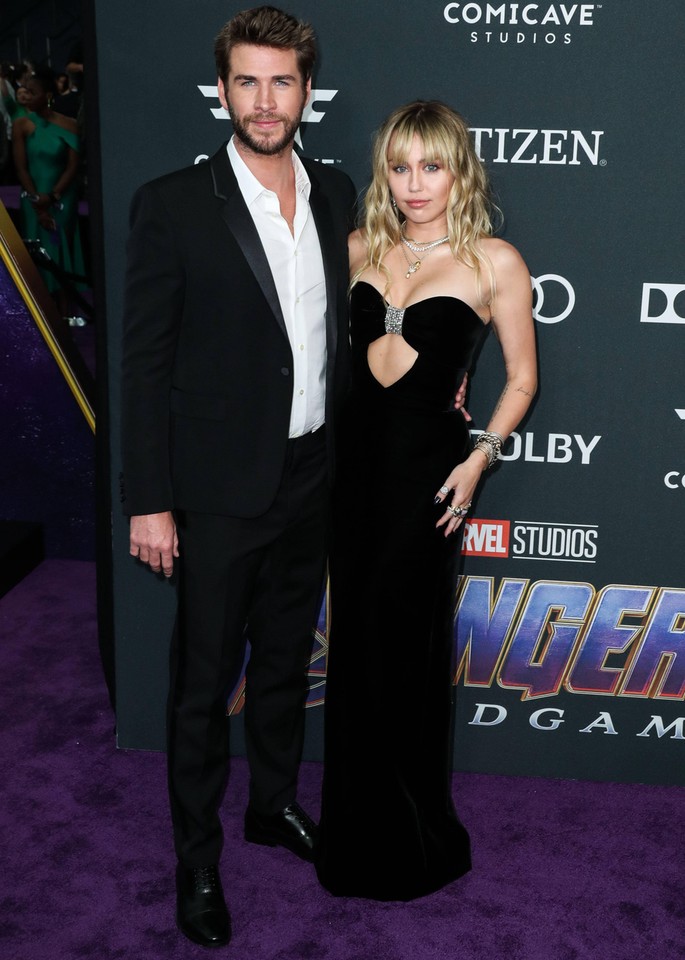 Hollywood. Gwiazdy, które nie spieszyły się ze ślubem: Liam Hemsworth i Miley Cyrus