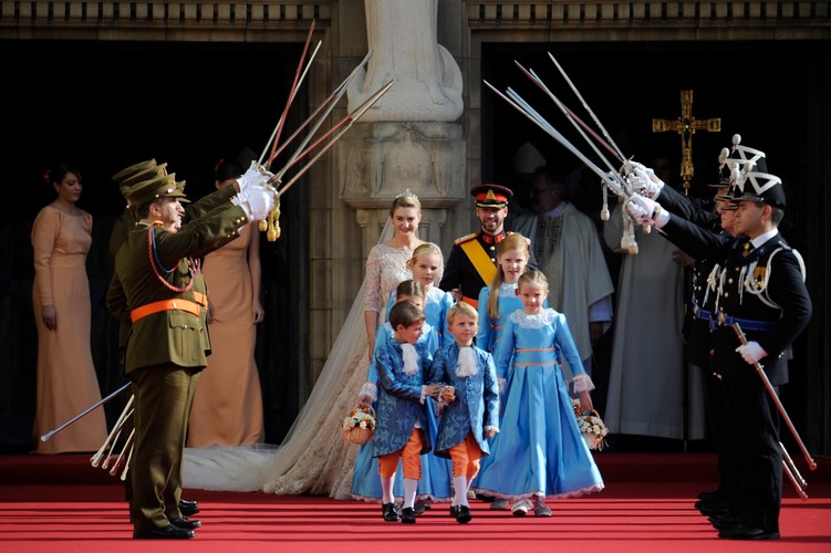 Księżniczka Stefania i książę Wilhelm wzięli ślub