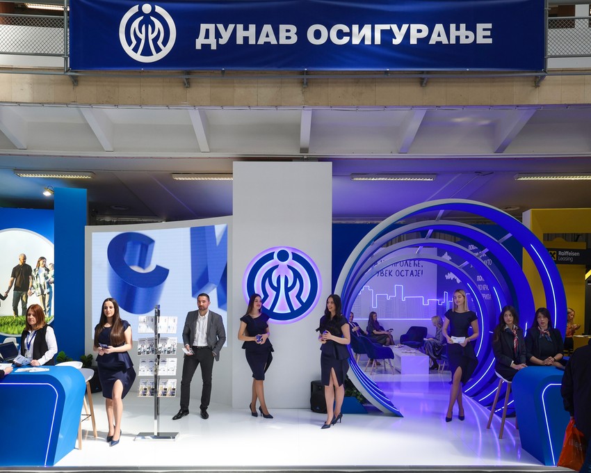 Štand Kompanije „Dunav osiguranje“