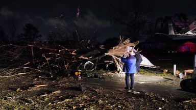 Potężna trąba powietrzna zdewastowała Nowy Orlean. Jedna osoba zginęła