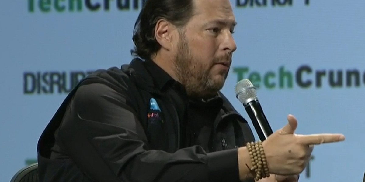 Salesforce CEO Marc Benioff