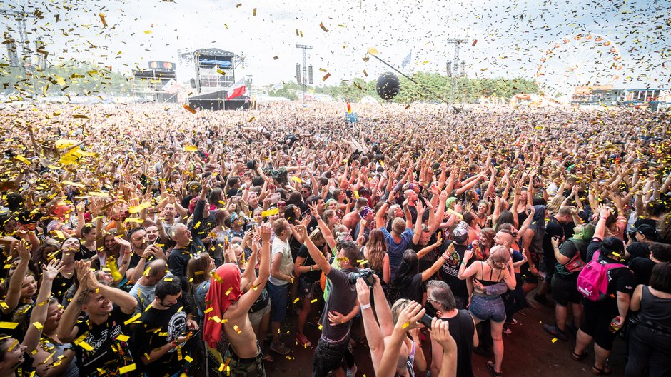 Publiczność Pol'and'Rock Festivalu