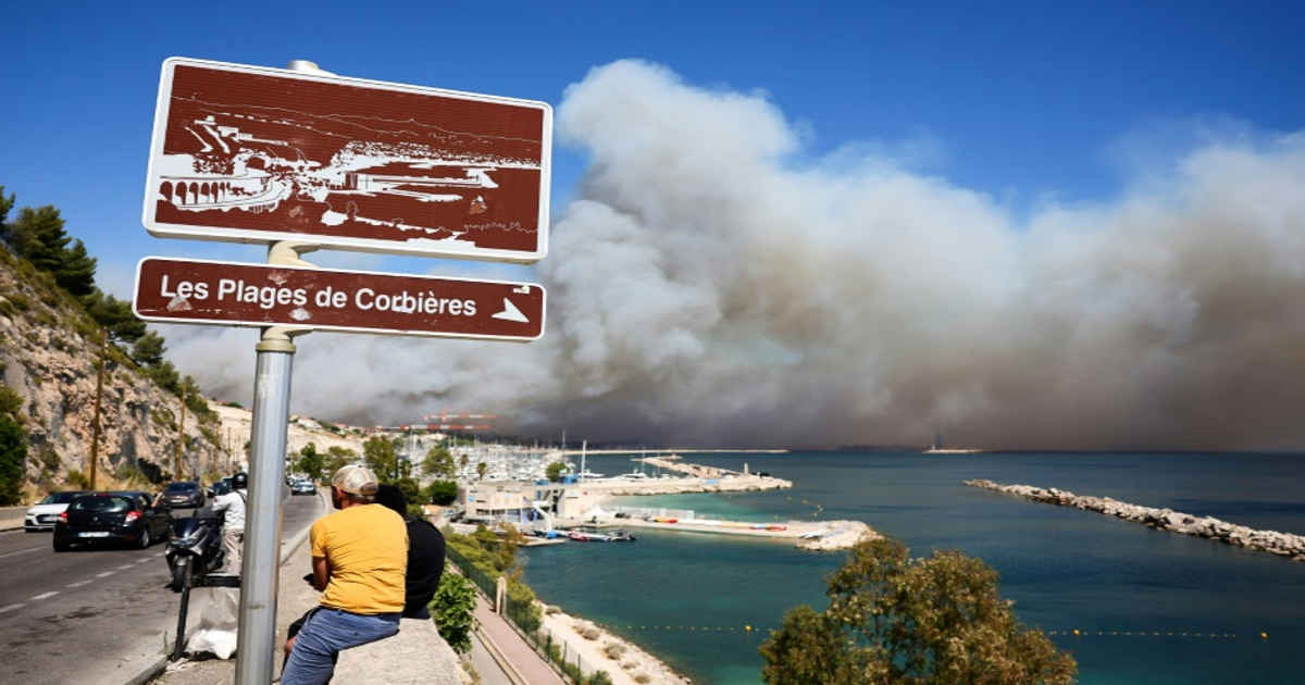 Incendie Marseille fixé : 750 hectares brûlés, 70 maisons