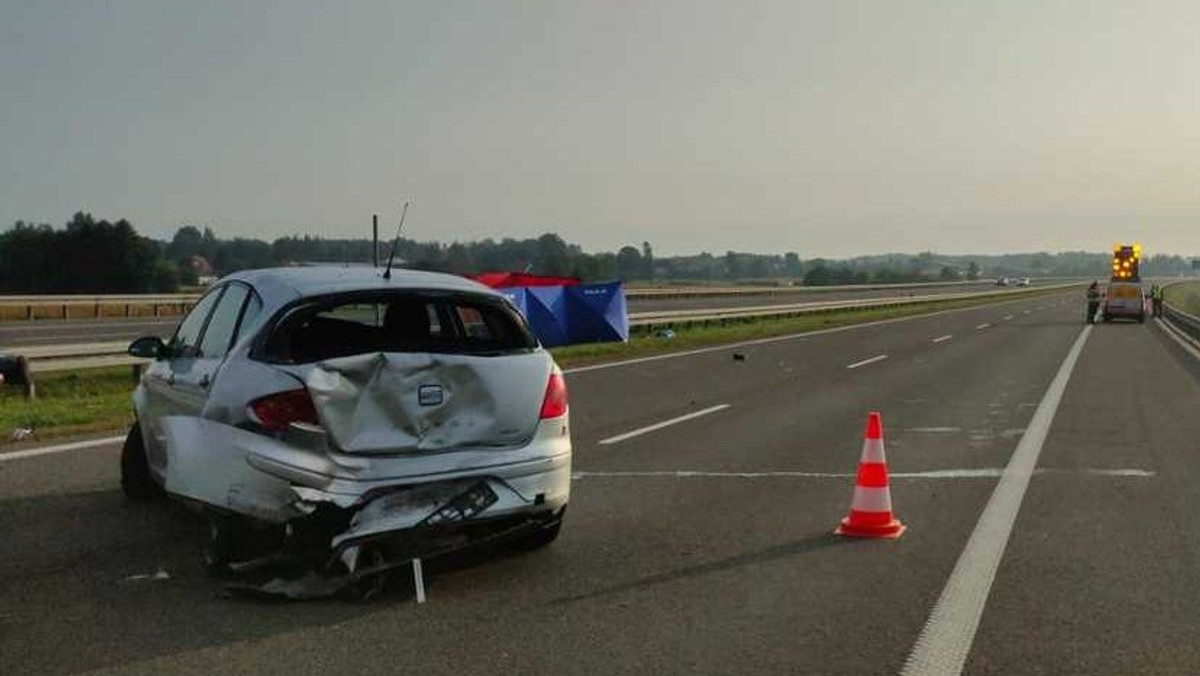 Śmiertelny wypadek na A4. Droga częściowo zablokowana