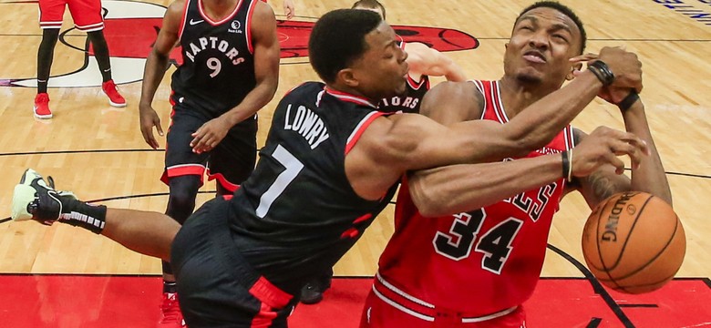 Liga NBA: Toronto Raptors wysoko wygrali w Chicago z Bulls