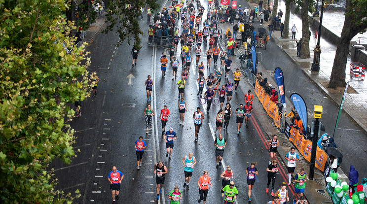 Tragédia történt a London Maratonon / Fotó: Northfoto