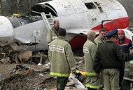 samolot Tu-154 Smoleńsk szczątki