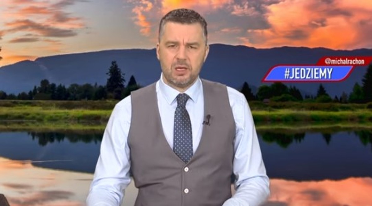 Brat Michała Rachonia ma nową pracę. W kancelarii prezydenta Dudy. Na zdjęciu Michał Rachoń