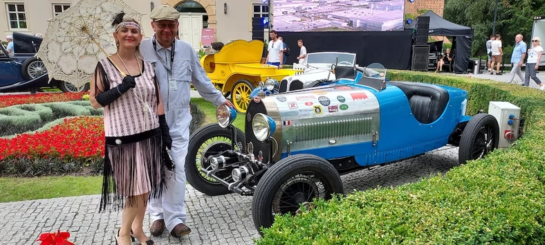 Bugatti T40 na Zamku Topacz