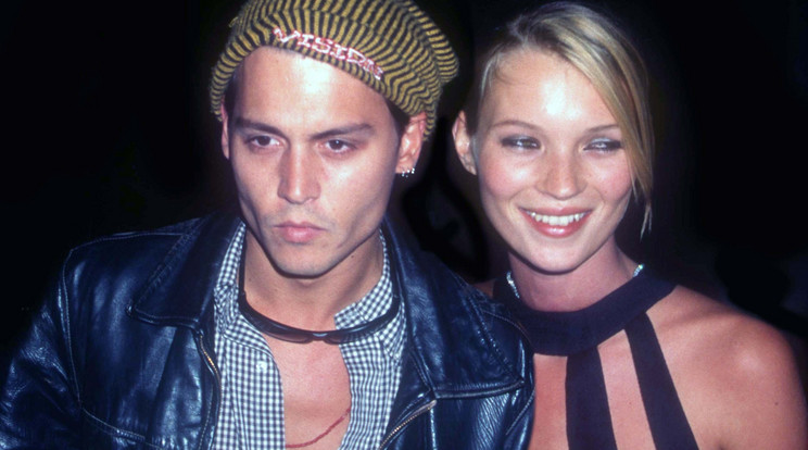 Kate Moss is kiállt Depp mellett/ Fotó: Northfoto