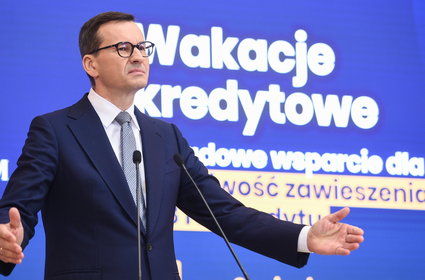 Jest deklaracja premiera w sprawie wakacji kredytowych. Ma być "sprawiedliwie"