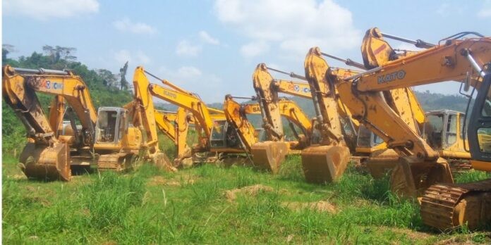 Galamsey Excavator