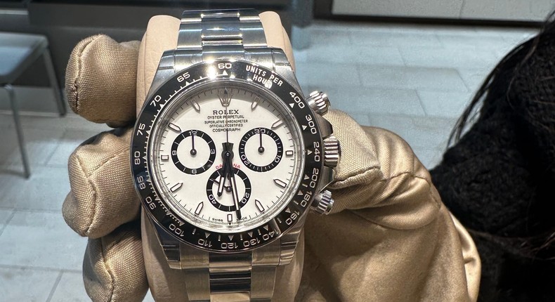 A Rolex Daytona.Jordan Hart/BI