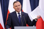 Andrzej Duda i projekt ustawy likwidującej Izbę Dyscyplinarną SN