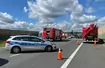 Poważny wypadek na autostradzie A2 w kierunku Poznania.