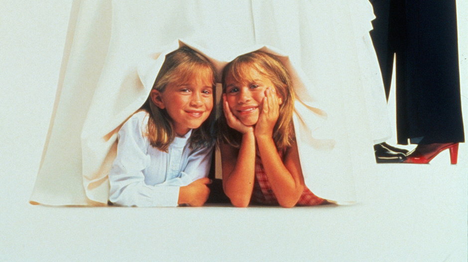 Mary-Kate i Ashley Olsen w 1995 r. 