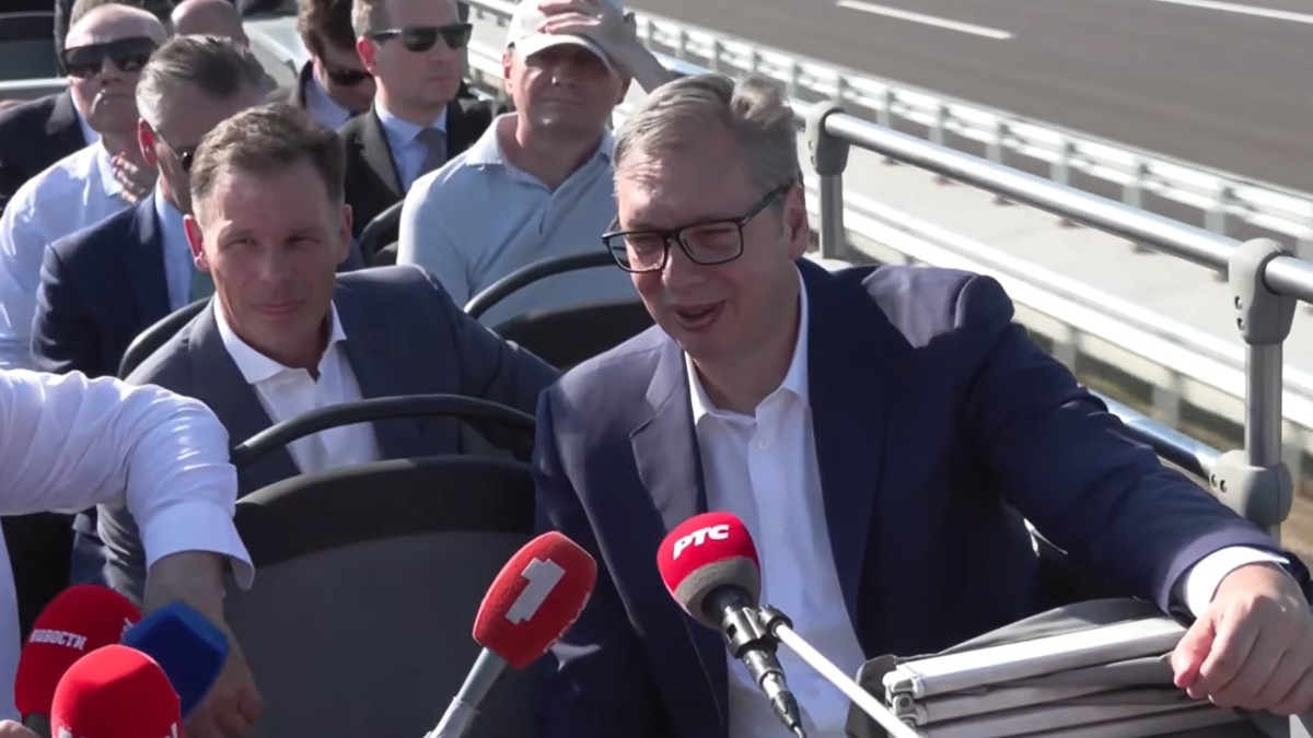 Vučić na Moravskom koridoru