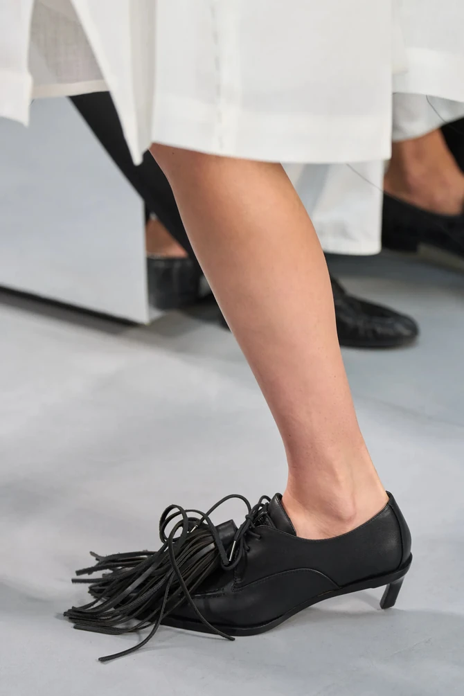 Sacai mokasine sa štiklom