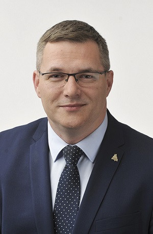 Łukasz Komoniewski, prezydent miasta Będzin