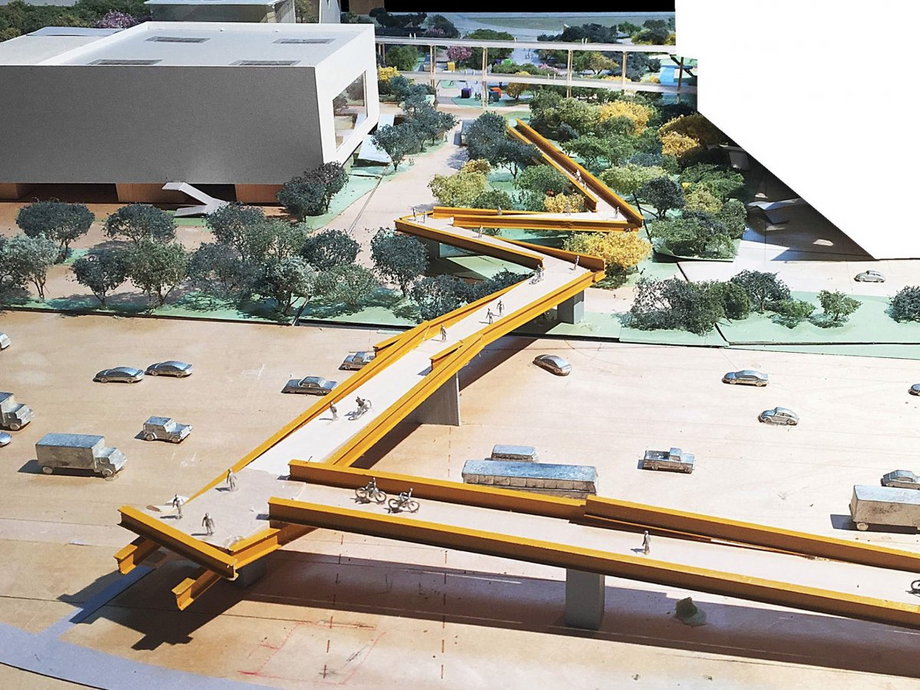 none-of-proposals-have-been-approved-yet-and-many-people-are-hoping-facebook-at-least-reconsiders-its-bike-bridge-tech-insiders-melia-robinson-said-its-hairpin-turns-made-it-look-more-like-a-supersized-mouse-trap-game-piece-than-a-bike-friendly-bridge